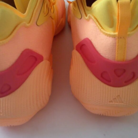 Adidas Trae Young 3 Acid Orange Basketball Shoes Sneakers IE2706 Men’s S… - Picture 2 of 4